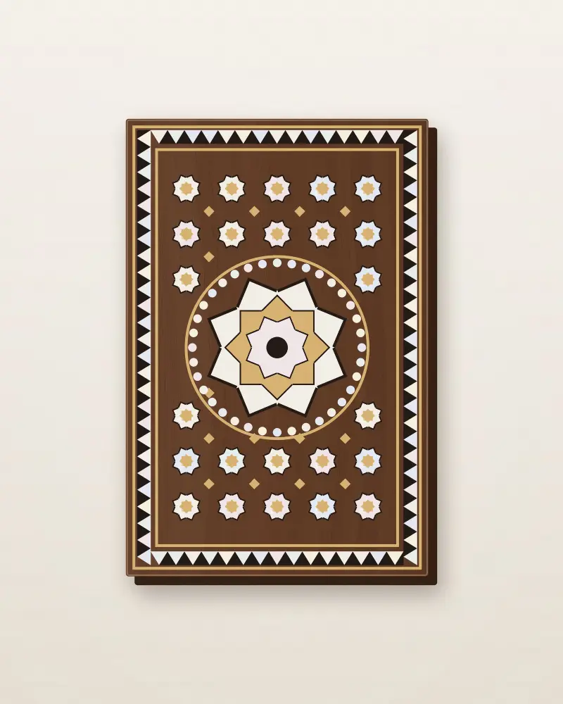 صندوق خشب مطعّم (صورة 2 من 2)